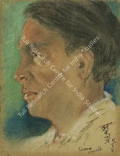 Abanindranath Tagore (Artist), Vinayak Masoji, 1938, Painting