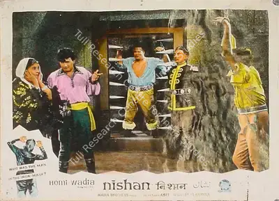 Anant Wadadeker (Cinematographer), Nishan, 1965, Lobby Card