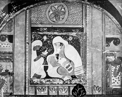 Nandalal Bose (Artist), Birth of Sri Chaitanya, 1933, Tapestry