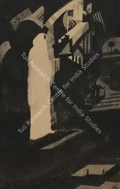 Gaganendranath Tagore (Artist), Untitled, 1911, Painting