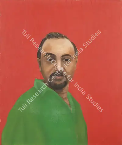 Manjit Bawa (Artist), My Friend / Pritish Nandy, 1989, Painting