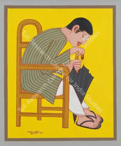 Lalu Prasad Shaw (Artist), Untitled, 2013, Painting
