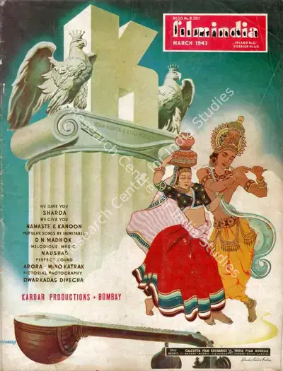Baburao Patel (Editor), Filmindia, 1943, Magazine