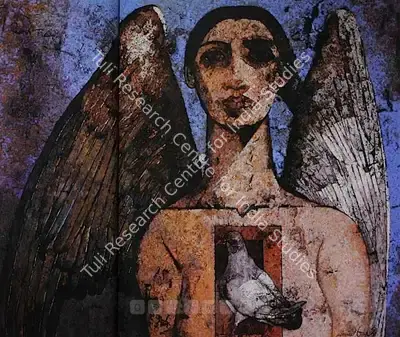 Jamil Naqsh (Artist), Untitled, Painting