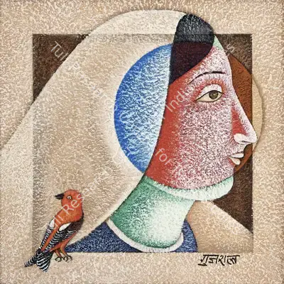 Satish Gujral (Artist), Untitled, 1999, Painting