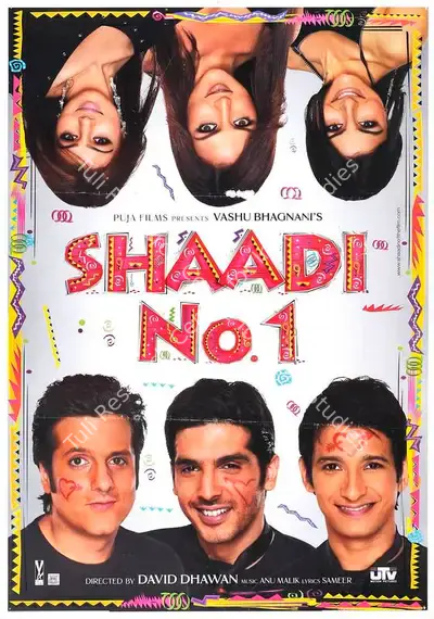 Vashu Bhagnani (Producer), Shaadi No 1, 2005, Full Sheet Poster