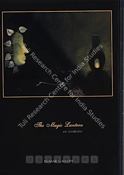 Jai Zharotia (Artist), Jai Zharotia, 1998, Solo Exhibition Invitation