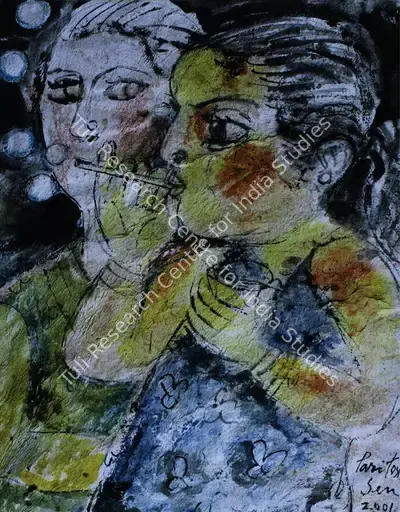 Paritosh Sen (Artist), Untitled, 2001, Painting