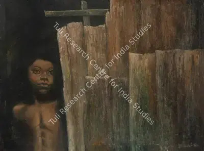 Bikash Bhattacharjee (Artist), Untitled, 1982, Painting