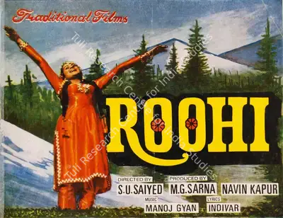 Navin Kapur (Producer), Roohi, 1981, Song-Synopsis Booklet