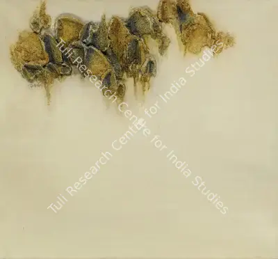 Sohan Qadri (Artist), Untitled (True Whisper), 1968, Painting