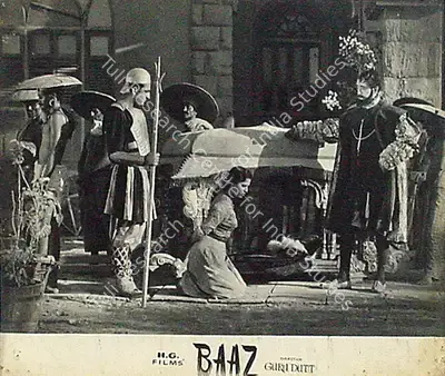 V.K. Murthy (Cinematographer), Baaz, 1953, Lobby Card