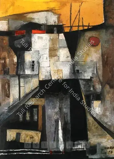 Ramkumar (Artist), Untitled, 1958, Painting
