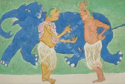 Amit Ambalal (Artist), Untitled, 1990, Painting