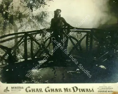 Sohrab Modi (Producer), Ghar Ghar Me Diwali, 1955, Lobby Card