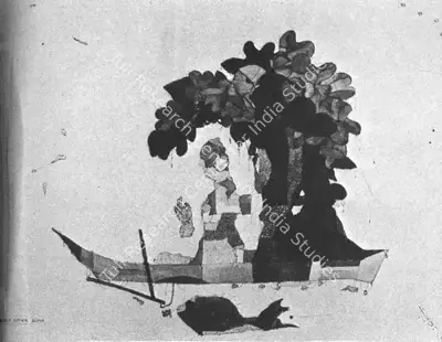 Jai Zharotia (Artist), Buddha, 1979, Painting