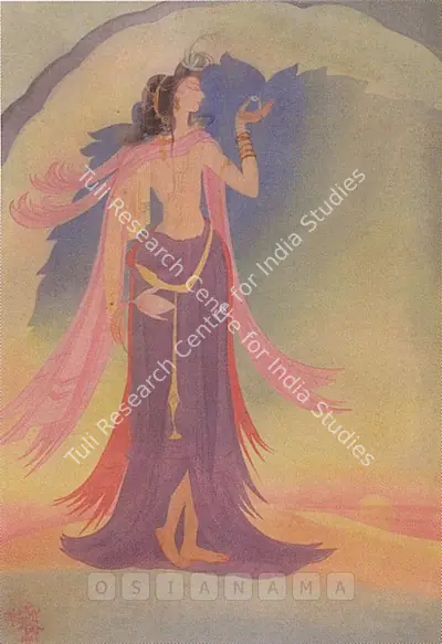 M.A.R. Chughtai (Artist), Untitled, 1902, Painting