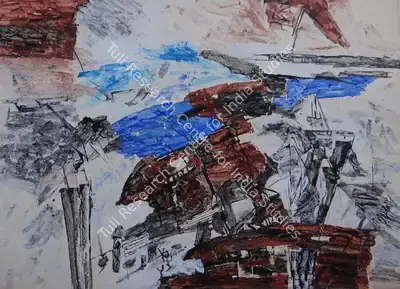 Ramkumar (Artist), Untitled, 1990, Painting