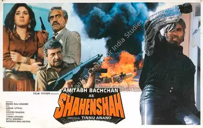 Bittu Anand (Producer), Shahenshah, 1988, Lobby Card