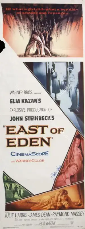 Elia Kazan (Producer), East of Eden, 1955, Poster