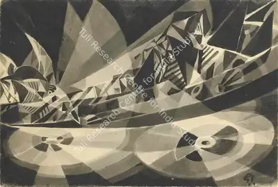 Gaganendranath Tagore (Artist), Movement, 1925, Painting