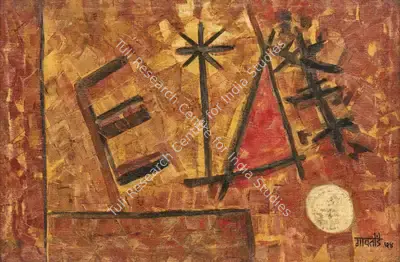 V.S.&nbsp;Gaitonde (Artist), Untitled, 1954, Painting