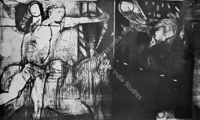 Mauricid Lasansky (Artist), Sagittarius, 1955, Graphic Art