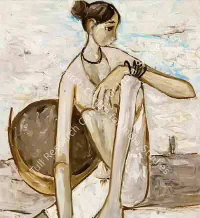 B. Prabha (Artist), Untitled, 1965, Painting