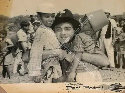 Usman Ali (Producer), Pati Patni, 1966, Lobby Card
