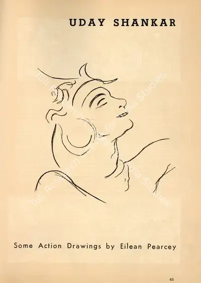 Eilean Pearcey (Essayist), Some Action Drawings, 1953, Essay