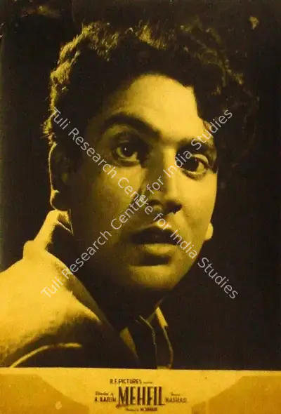 M. Masud (Producer), Mehfil, 1957, Lobby Card