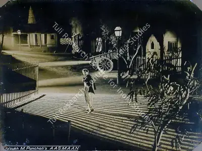 Dalsukh M. Pancholi (Director), Aasman, 1952, Lobby Card