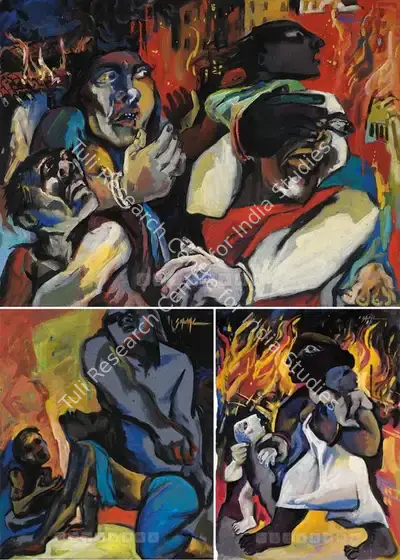 Sajal Roy (Artist), Astonishment, 1933, Painting
