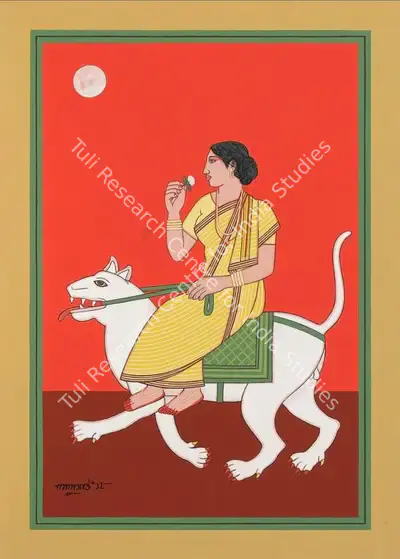 Lalu Prasad Shaw (Artist), Untitled, 2012, Painting