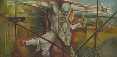 Bijon Choudhury (Artist), Untitled, 1998, Painting
