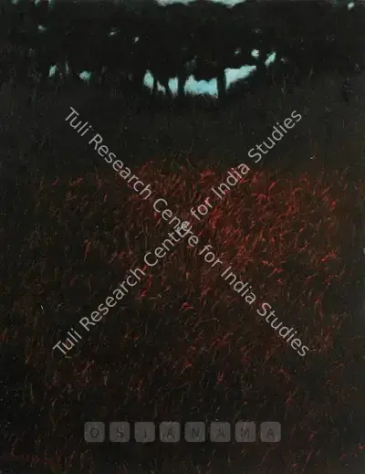 Paramjit Singh (Artist), Red Grass, 1989, Painting
