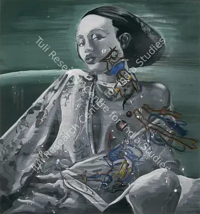 Reena Saini (Artist), Untitled, 2004, Painting