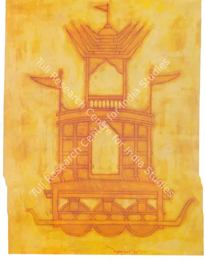 Lalu Prasad Shaw (Artist), Untitled, Painting