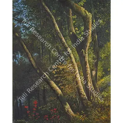 Biswanath Mukherjee (Artist), Untitled, 1953, Painting