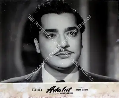 H.S. Kwatra (Cinematographer), Adalat, 1958, Lobby Card
