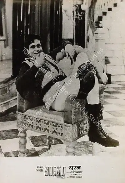 V.K. Murthy (Cinematographer), Suraj, 1966, Lobby Card