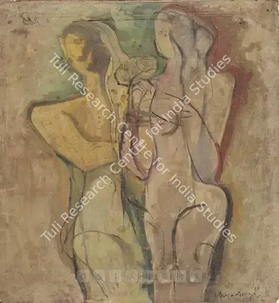 Munuswamy, L. (Artist). In Harmony. Oil on canvas, 1960 | Painting  | 00881803