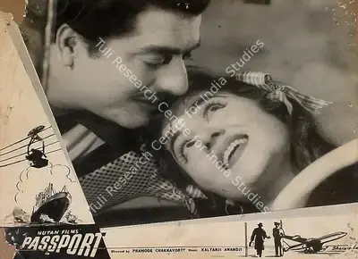 Pramod Chakravorty (Producer), Passport, 1961, Lobby Card