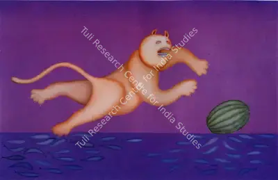 Bawa, Manjit (Artist). Untitled, n.d. | Painting, So.NeY/12.06.95