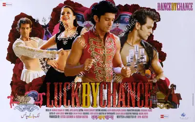 Farhan Akhtar (Producer), Luck By Chance, 2009, Lobby Card