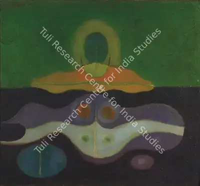 Bimal Dasgupta (Artist), Untitled, 1972, Painting