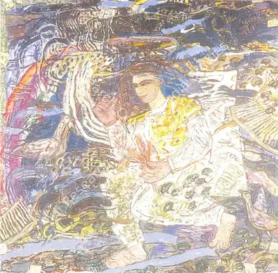 Jayashree Chakravarty (Artist), Untitled, 1994, Painting
