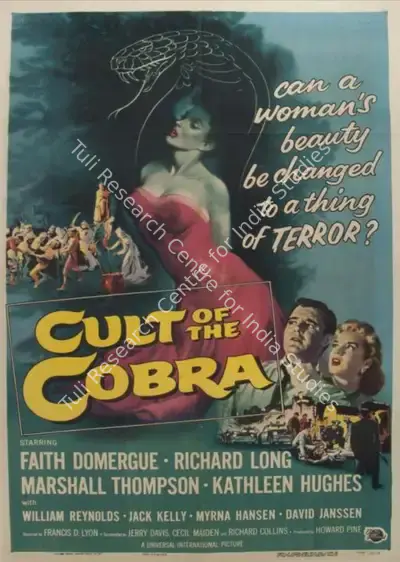 Howard Pine (Producer), Cult of the Cobra, 1955, Poster
