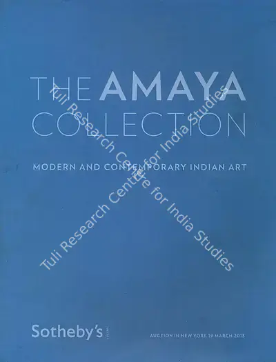 Sotheby's (Auction House), The Amaya Collection, 2013, Auction Catalogue
