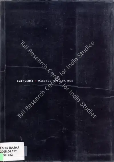 Sujata Bajaj (Artist), Emergence, 2008, Solo Exhibition Catalogue